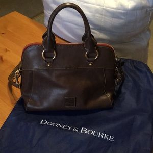 Dooney & Bourke “Cameron” Domed Zip Satchel